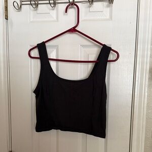 Universal Thread Black Crop Top